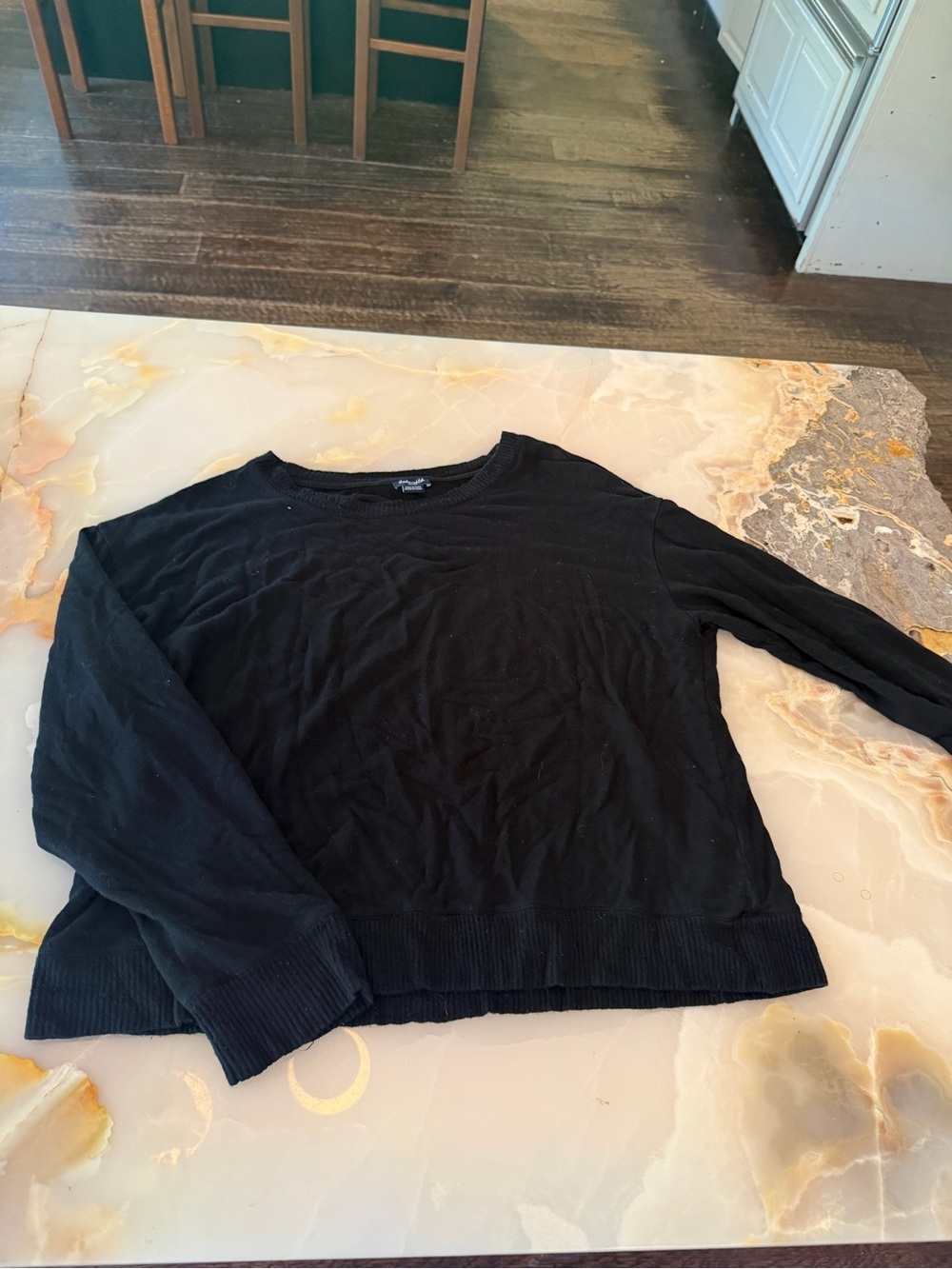 Splendid Black Crewneck Sweater